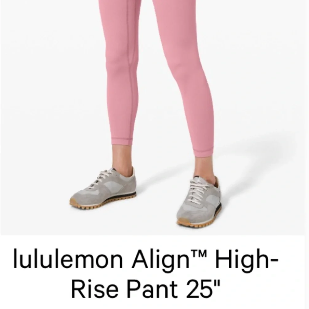 Lululemon Pink High-Rise Align Leggings